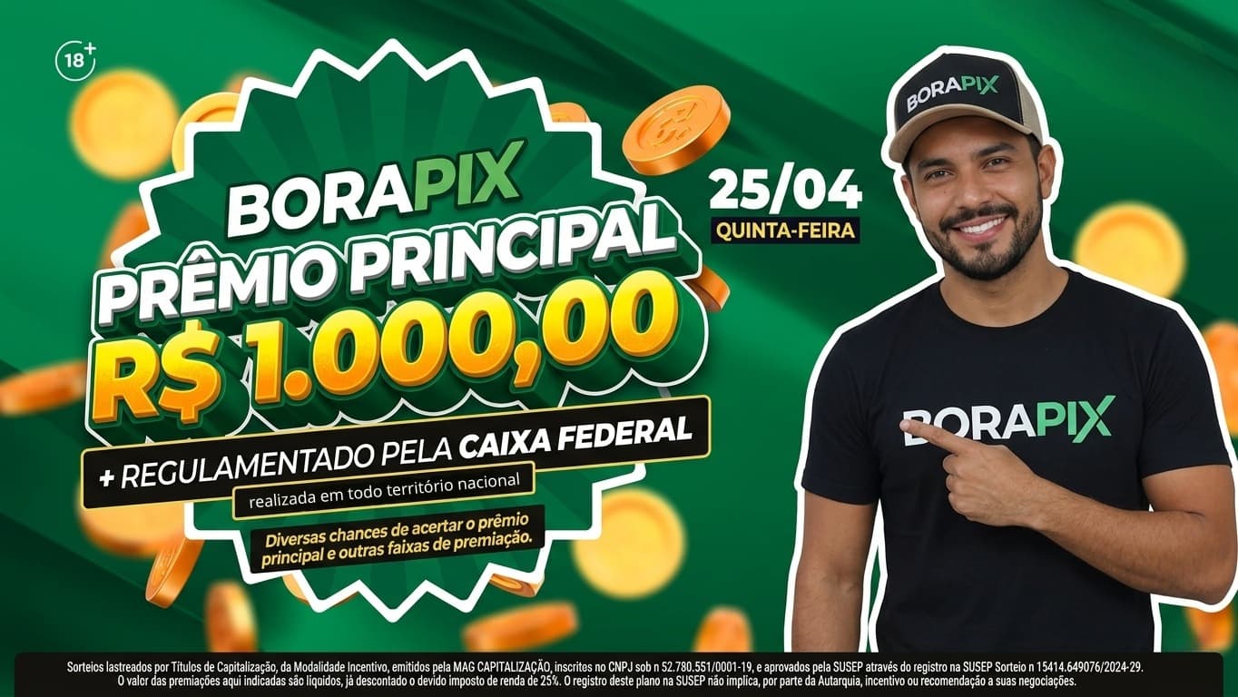 Promoção BoraPix